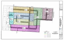 Revised preliminary plat map of Burnt Fork Estates