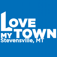 Love My Town Stevensville, MT Logo