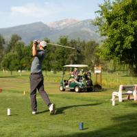 Golfer at Whitetail Golf Course