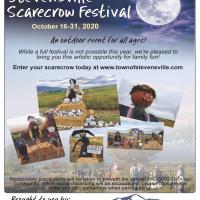 Scarecrow event poster