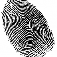 Picture of thumb print