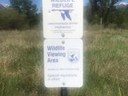 Refuge sign