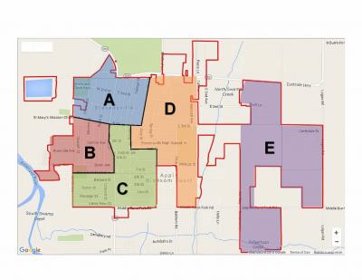 curbside pickup map