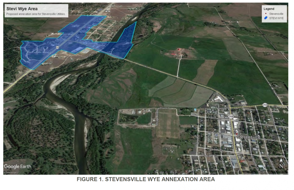 Wye Annexation Study Stevensville Montana