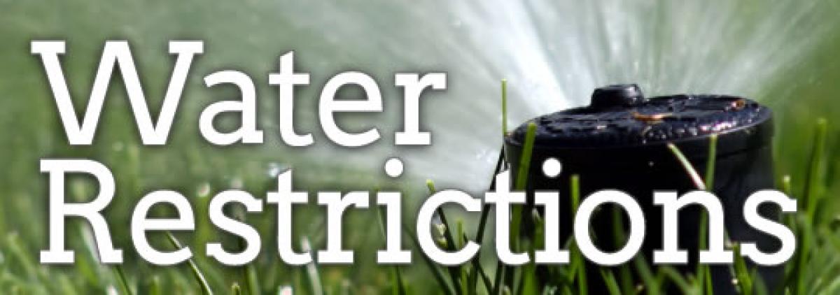 water restrictions logo